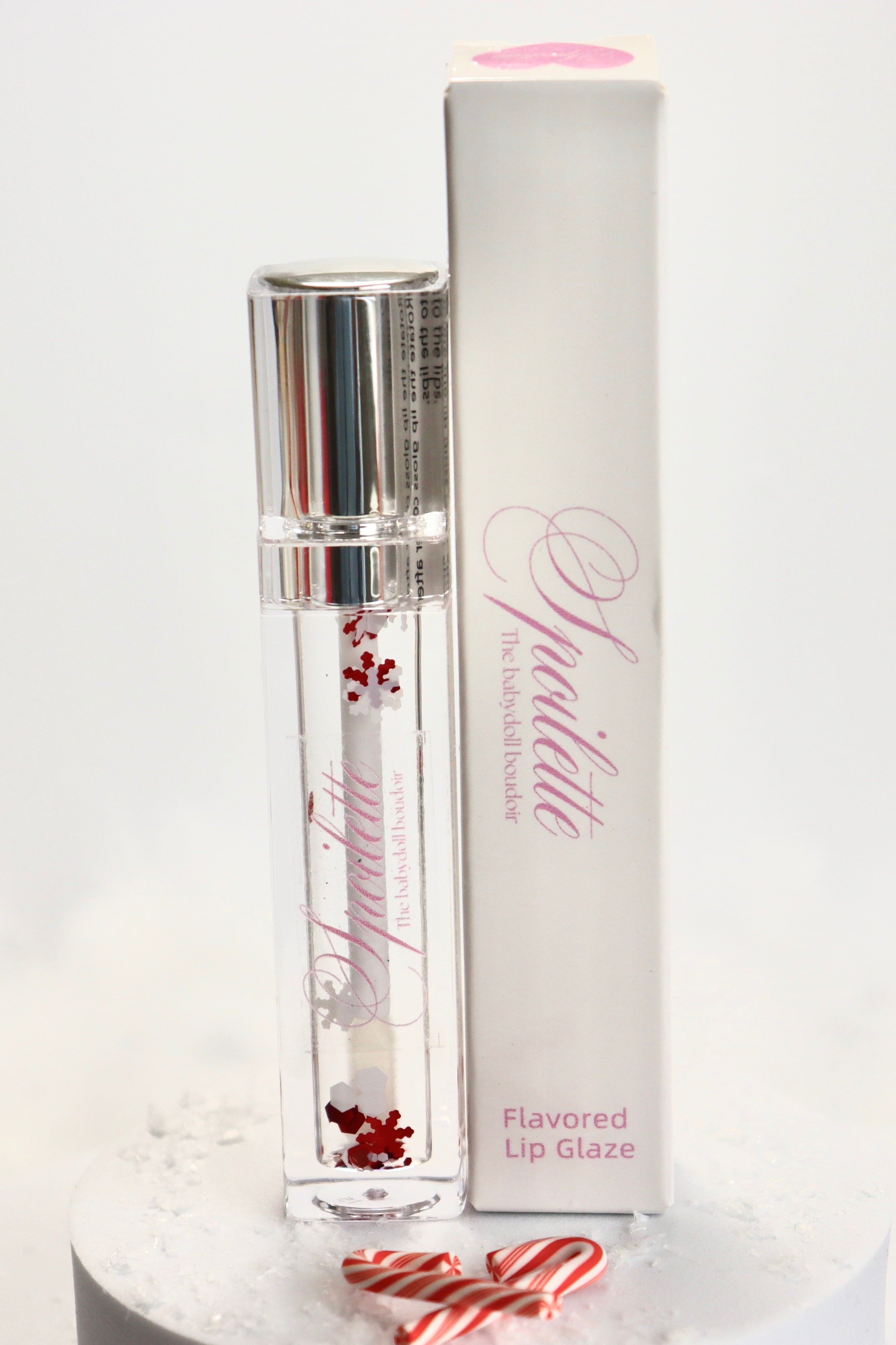 “Candy Cane” lip glaze