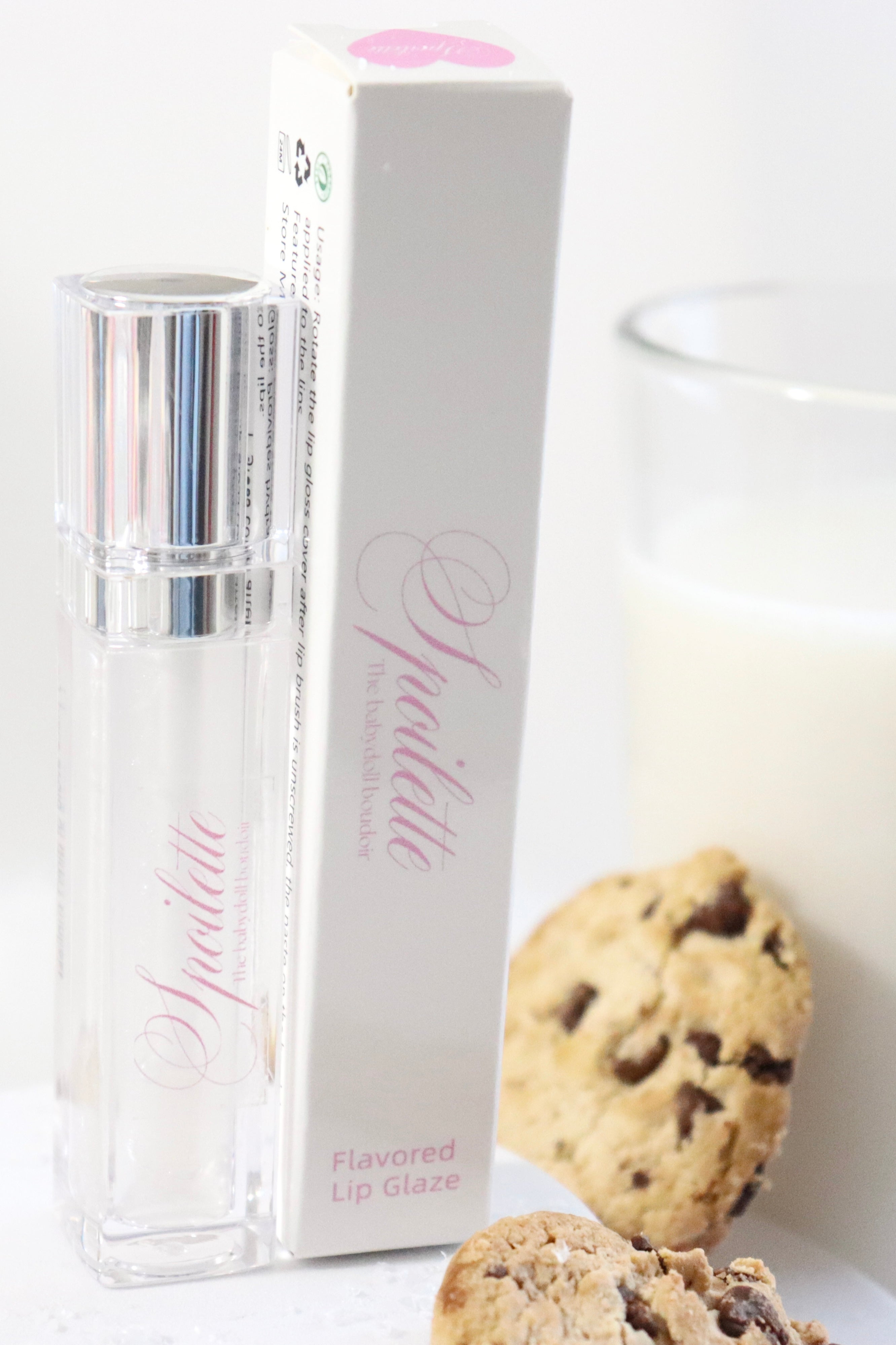 “Milk & Cookies” lip glaze